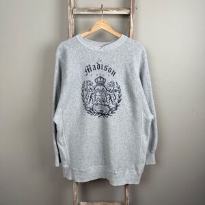Vintage‎ 90s Hanes Beefy Reverse Weave Style Pullover Sweatshirt XL, USA